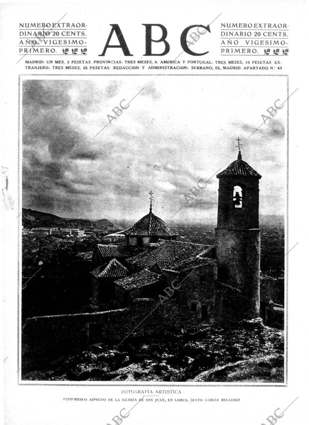 ABC MADRID 03-05-1925 página 1