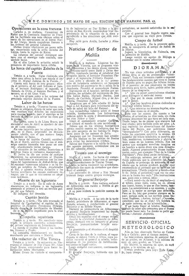 ABC MADRID 03-05-1925 página 17