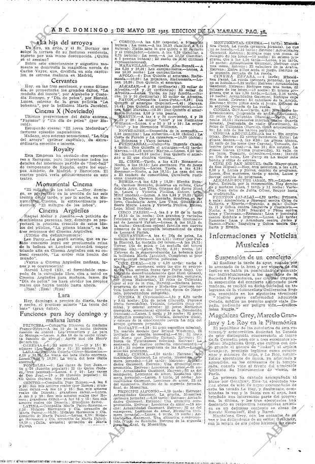 ABC MADRID 03-05-1925 página 38