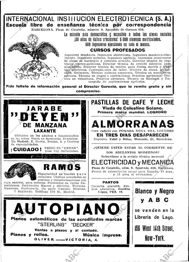 BLANCO Y NEGRO MADRID 03-05-1925 página 117