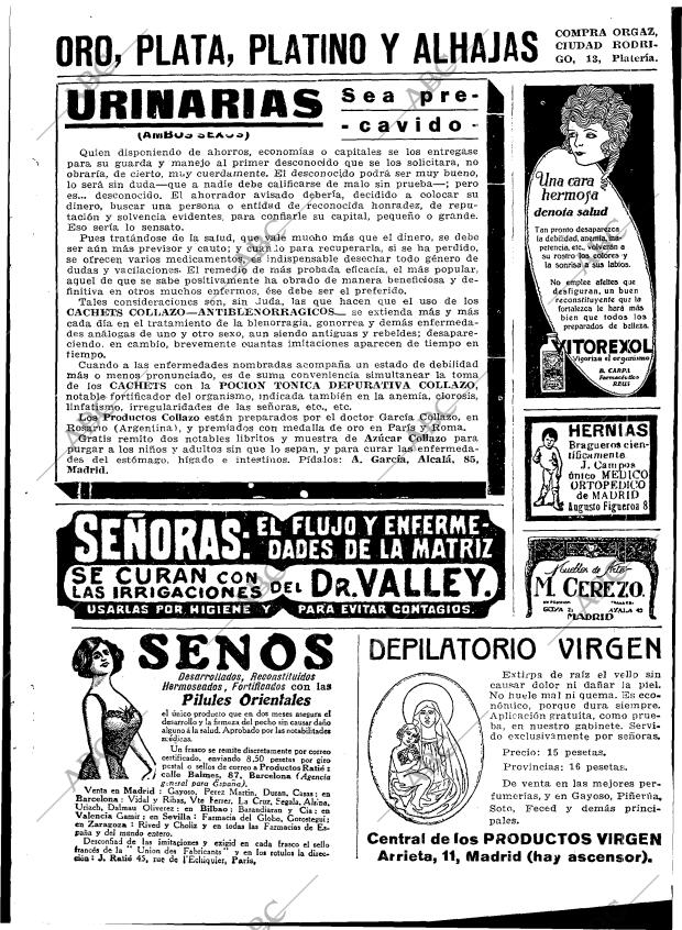 BLANCO Y NEGRO MADRID 03-05-1925 página 21