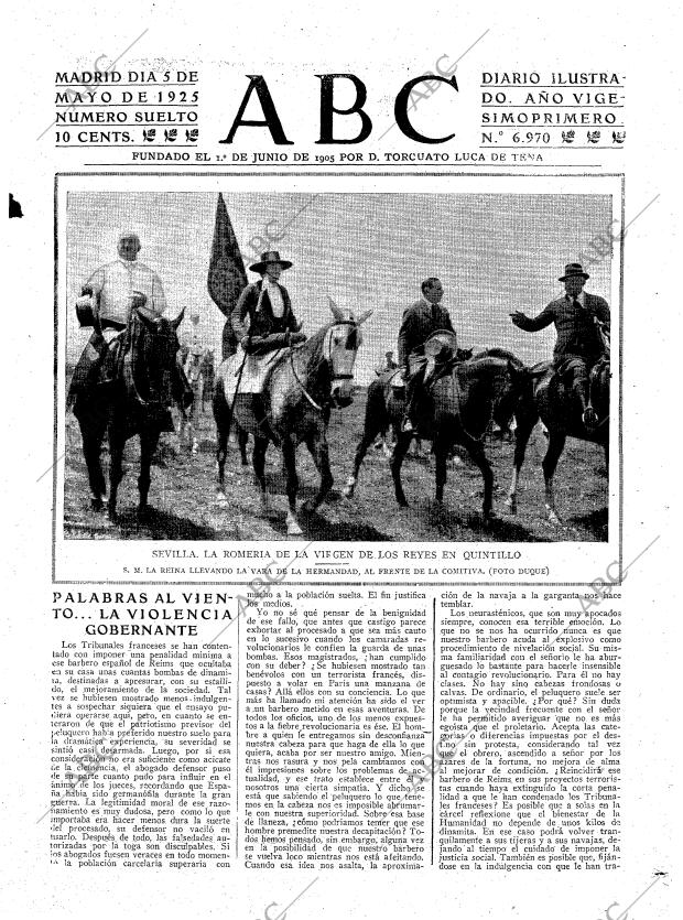 ABC MADRID 05-05-1925 página 3