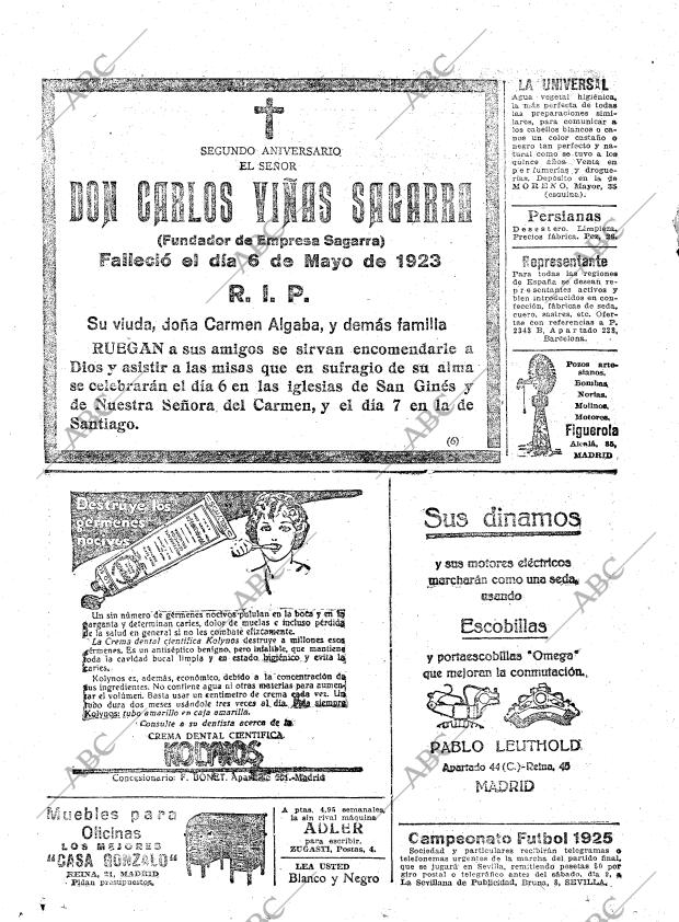 ABC MADRID 05-05-1925 página 34