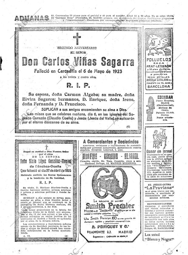 ABC MADRID 05-05-1925 página 37