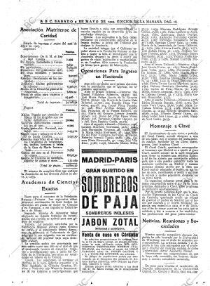 ABC MADRID 09-05-1925 página 18