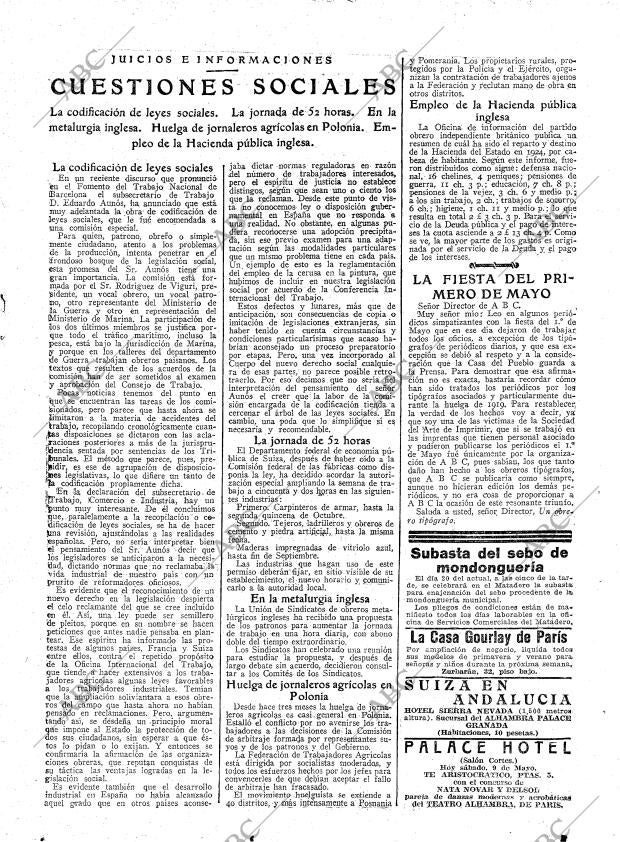 ABC MADRID 09-05-1925 página 23