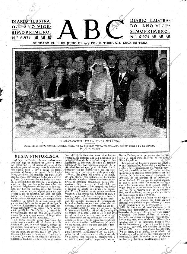 ABC MADRID 09-05-1925 página 3