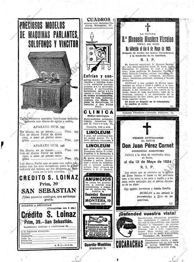 ABC MADRID 09-05-1925 página 36