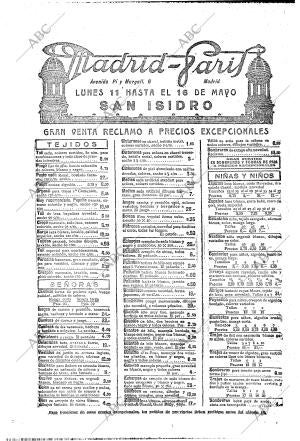 ABC MADRID 10-05-1925 página 16