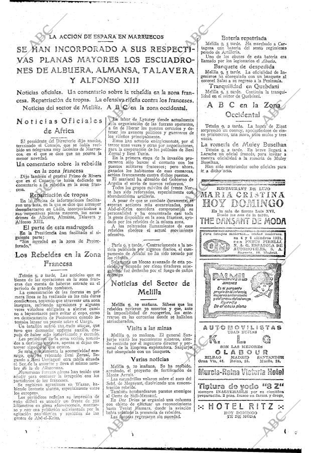 ABC MADRID 10-05-1925 página 17