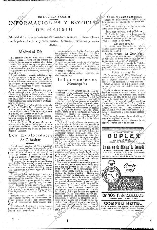 ABC MADRID 10-05-1925 página 23