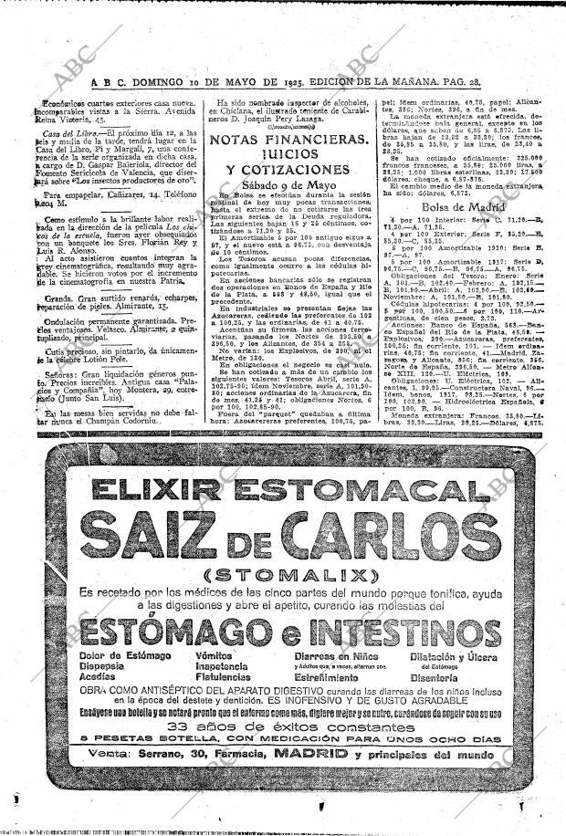 ABC MADRID 10-05-1925 página 26