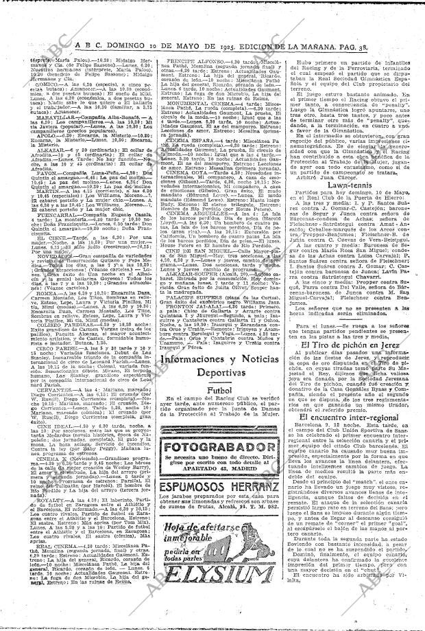 ABC MADRID 10-05-1925 página 36