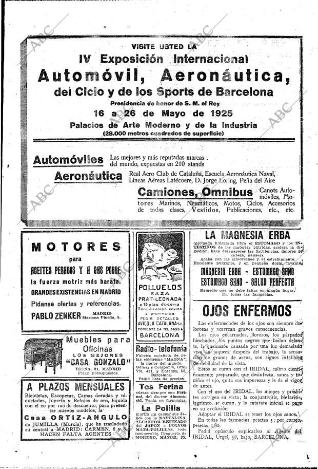 ABC MADRID 10-05-1925 página 49
