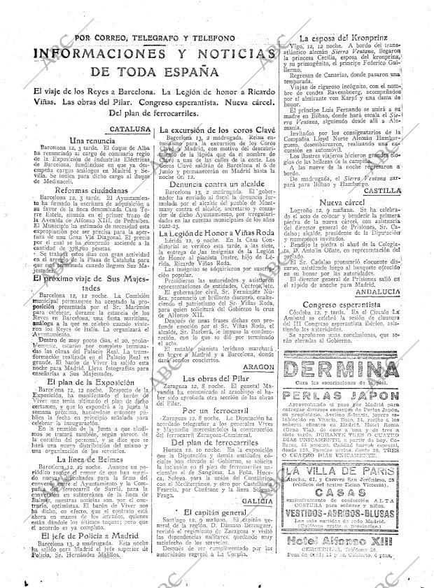 ABC MADRID 13-05-1925 página 23