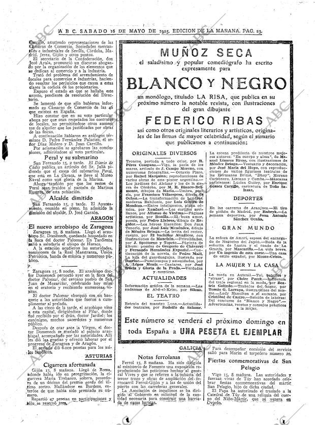 ABC MADRID 16-05-1925 página 23