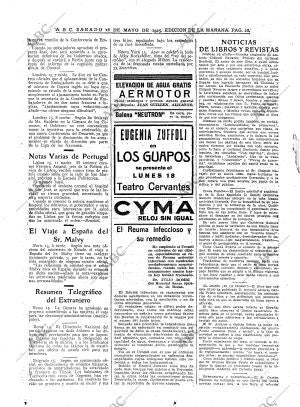 ABC MADRID 16-05-1925 página 28