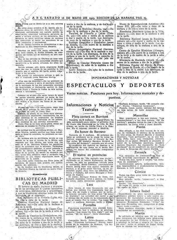 ABC MADRID 16-05-1925 página 29