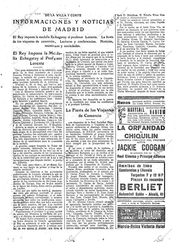 ABC MADRID 19-05-1925 página 11