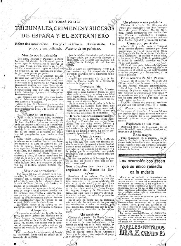 ABC MADRID 19-05-1925 página 19