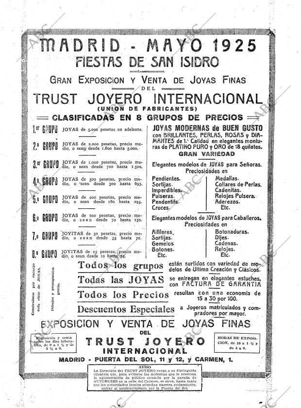 ABC MADRID 19-05-1925 página 39