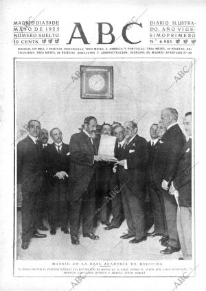 ABC MADRID 20-05-1925 página 1