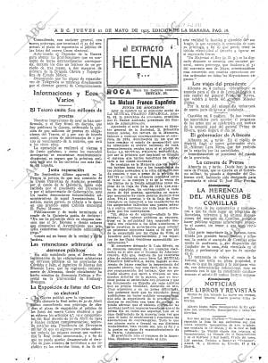 ABC MADRID 21-05-1925 página 16
