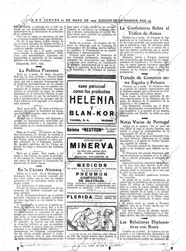 ABC MADRID 21-05-1925 página 24