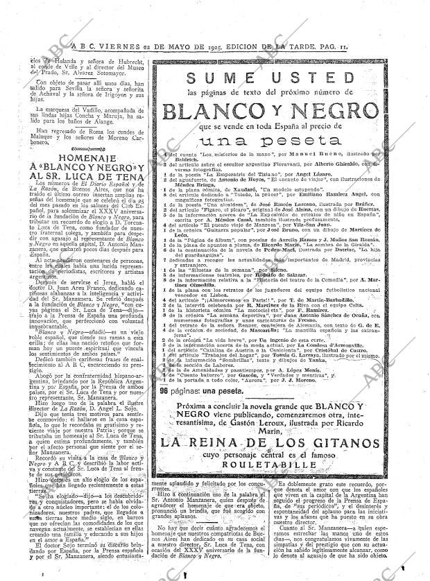 ABC MADRID 22-05-1925 página 11