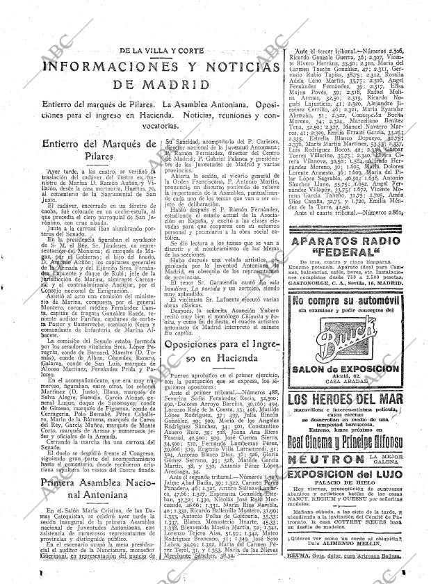 ABC MADRID 22-05-1925 página 15