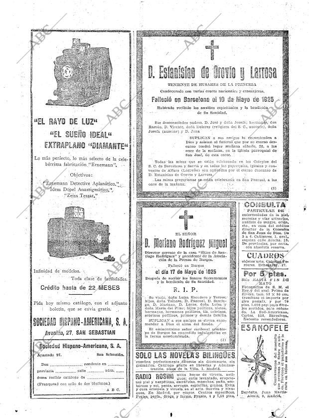 ABC MADRID 22-05-1925 página 30