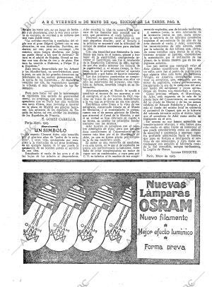 ABC MADRID 22-05-1925 página 8