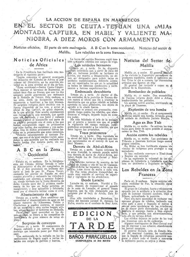 ABC MADRID 22-05-1925 página 9