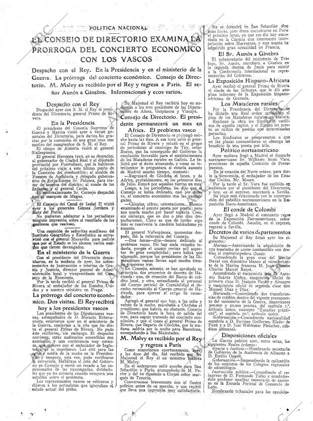 ABC MADRID 23-05-1925 página 11