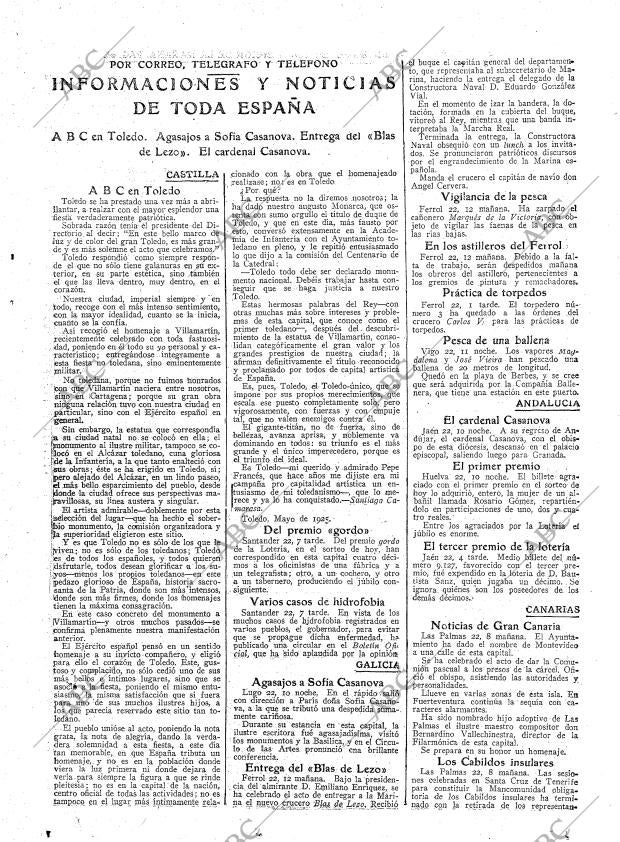 ABC MADRID 23-05-1925 página 27