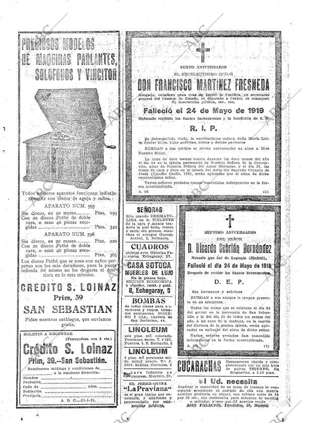 ABC MADRID 23-05-1925 página 37