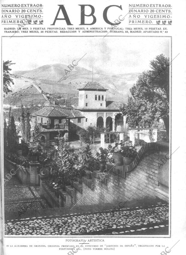 ABC MADRID 24-05-1925 página 1