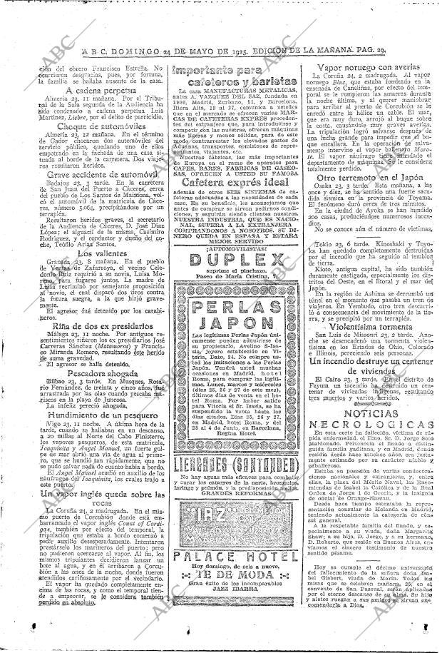 ABC MADRID 24-05-1925 página 29