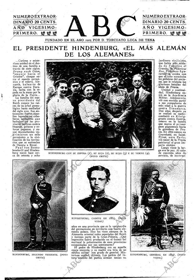 ABC MADRID 24-05-1925 página 3