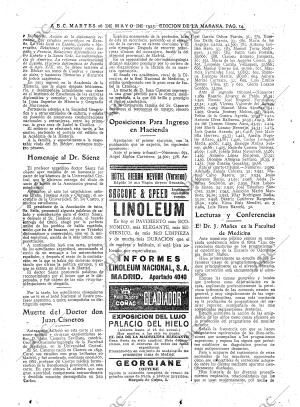 ABC MADRID 26-05-1925 página 14