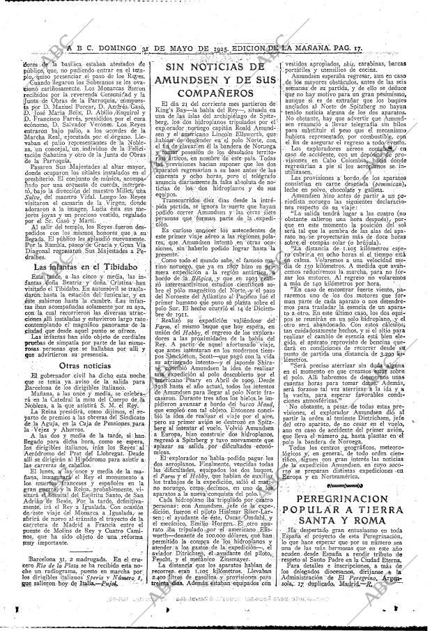 ABC MADRID 31-05-1925 página 17