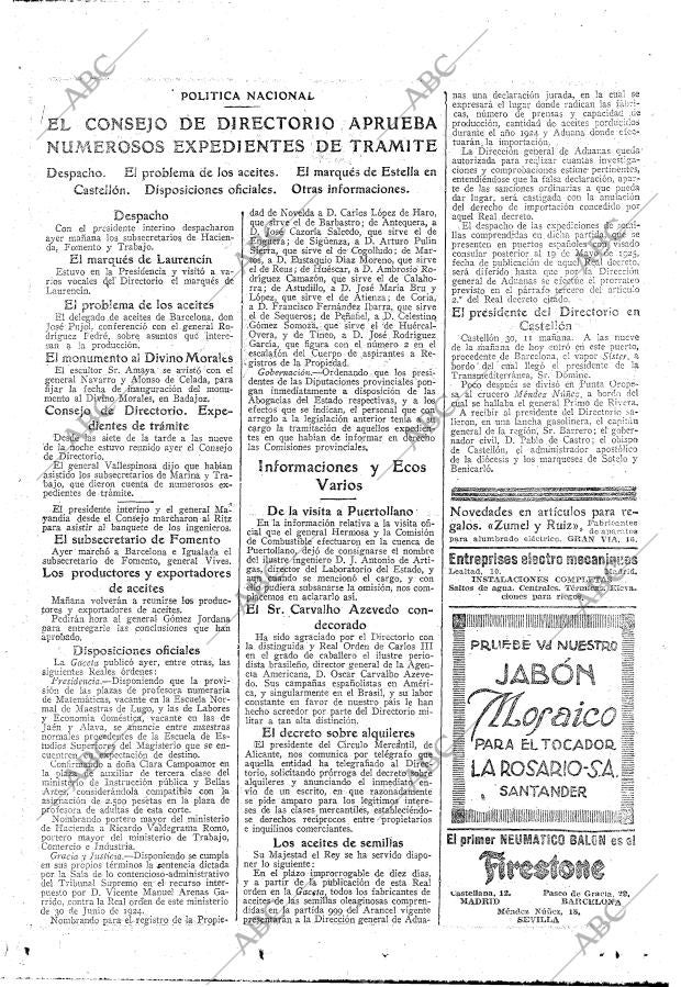 ABC MADRID 31-05-1925 página 23