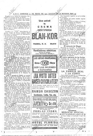 ABC MADRID 31-05-1925 página 25