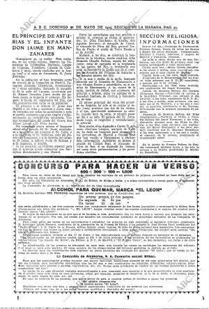 ABC MADRID 31-05-1925 página 32