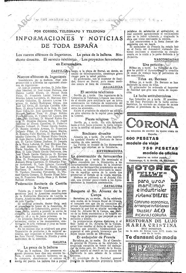 ABC MADRID 31-05-1925 página 35