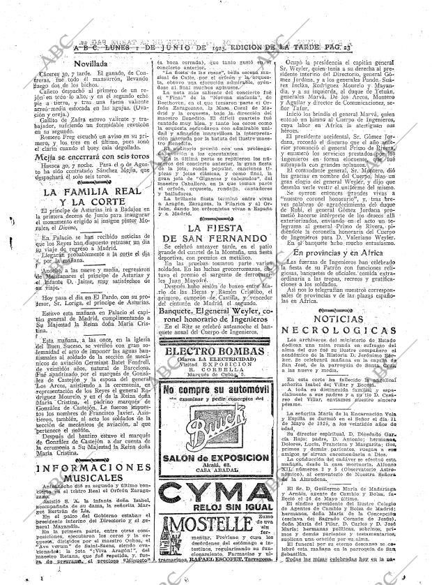 ABC MADRID 01-06-1925 página 23