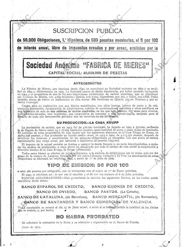ABC MADRID 06-06-1925 página 20