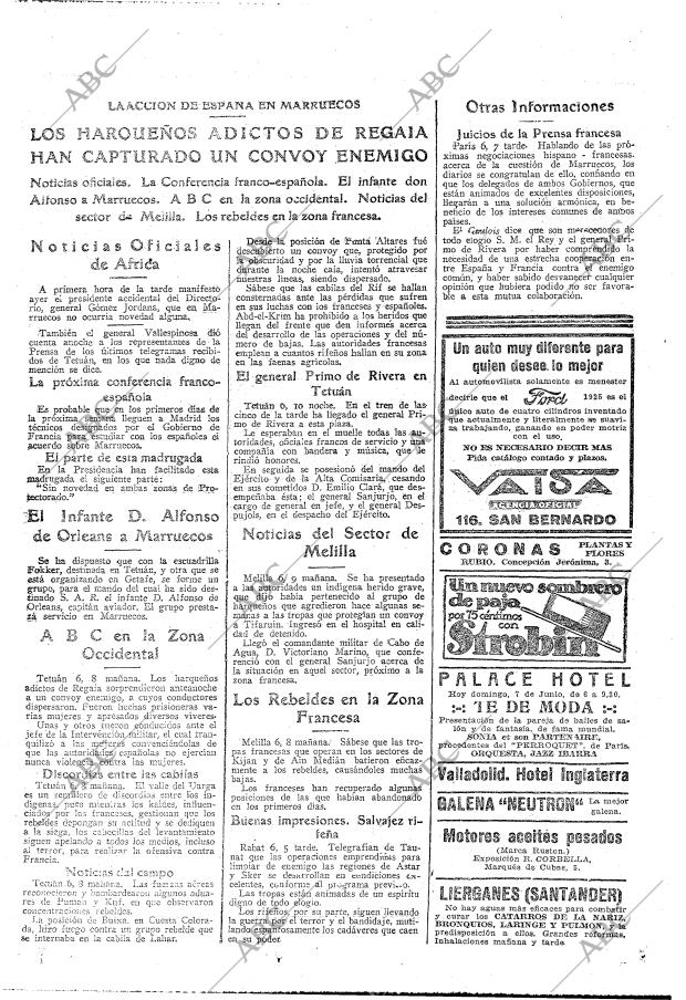 ABC MADRID 07-06-1925 página 21