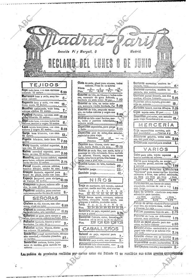 ABC MADRID 07-06-1925 página 22
