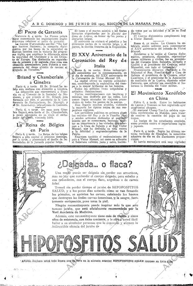 ABC MADRID 07-06-1925 página 32